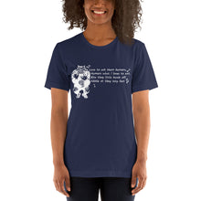 Load image into Gallery viewer, The Monster's Ode to Humans Unisex T-Shirt, Dark Colors