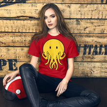 Load image into Gallery viewer, Cthulhu Smiley Unisex T-Shirt - Adult