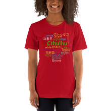 Load image into Gallery viewer, Cthulhu in so many words -Unisex T-Shirt