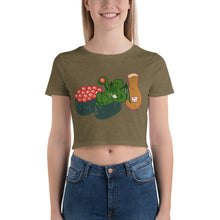 Load image into Gallery viewer, Cthulhu Sushi -Women’s Crop Tee