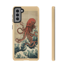 Load image into Gallery viewer, Cthulhu Wave Ukiyo-e Tough Case
