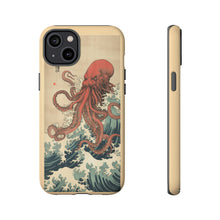 Load image into Gallery viewer, Cthulhu Wave Ukiyo-e Tough Case
