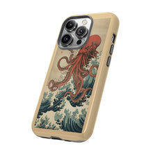 Load image into Gallery viewer, Cthulhu Wave Ukiyo-e Tough Case
