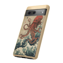 Load image into Gallery viewer, Cthulhu Wave Ukiyo-e Tough Case
