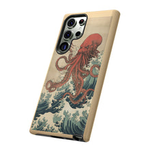 Load image into Gallery viewer, Cthulhu Wave Ukiyo-e Tough Case
