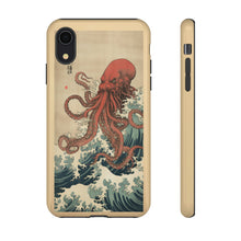 Load image into Gallery viewer, Cthulhu Wave Ukiyo-e Tough Case
