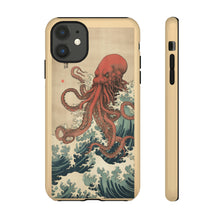 Load image into Gallery viewer, Cthulhu Wave Ukiyo-e Tough Case
