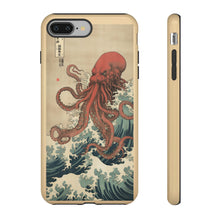 Load image into Gallery viewer, Cthulhu Wave Ukiyo-e Tough Case
