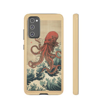 Load image into Gallery viewer, Cthulhu Wave Ukiyo-e Tough Case
