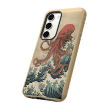 Load image into Gallery viewer, Cthulhu Wave Ukiyo-e Tough Case
