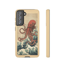 Load image into Gallery viewer, Cthulhu Wave Ukiyo-e Tough Case
