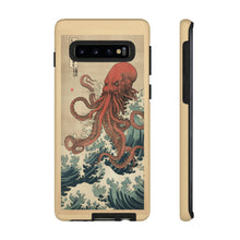 Load image into Gallery viewer, Cthulhu Wave Ukiyo-e Tough Case
