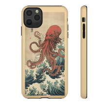 Load image into Gallery viewer, Cthulhu Wave Ukiyo-e Tough Case
