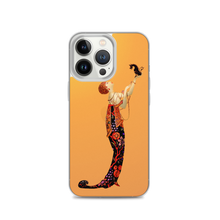 画像をギャラリービューアに読み込む, Art-Deco Lady with a Demon Dog iPhone Case
