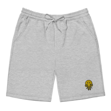 画像をギャラリービューアに読み込む, Smiley Cthulhu -Men&#39;s Embroidered Fleece Shorts

