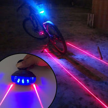 Load image into Gallery viewer, Ultra-bright Bike tail light with laser guide
