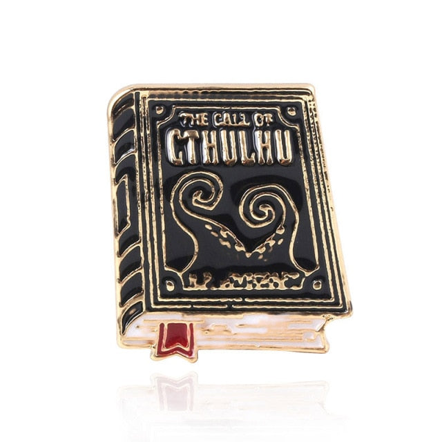 The Call Of Cthulhu Enamel Book Pin