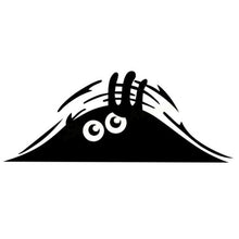 画像をギャラリービューアに読み込む, Funny Peeking Monster Car Decal
