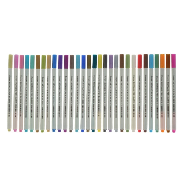 30 Pen Set of Permanent Acrylic Paint Marker Pens