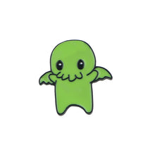 Load image into Gallery viewer, &#39;Kawaii&#39;  Cthulhu Enamel Pin
