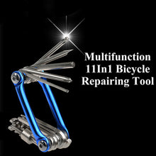 Load image into Gallery viewer, Multifunction 11 In1 Bicycle Tool Kit
