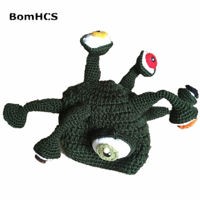 Crocheted Alien Beanie
