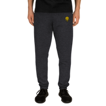 Load image into Gallery viewer, Smiley Cthulhu -Embroidered Unisex Fleece Joggers
