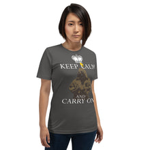 Load image into Gallery viewer, Keep Calm and Carry On, Cultist Unisex T-Shirt
