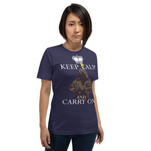 画像をギャラリービューアに読み込む, Keep Calm and Carry On, Cultist Unisex T-Shirt
