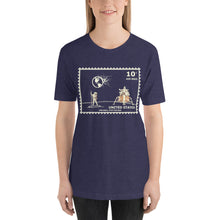 画像をギャラリービューアに読み込む, Cthulhu Moonlanding Commemorative Stamp Unisex T-Shirt
