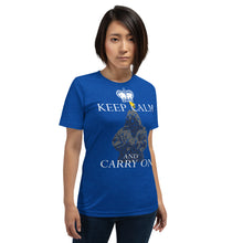 画像をギャラリービューアに読み込む, Keep Calm and Carry On, Cultist Unisex T-Shirt
