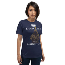 Load image into Gallery viewer, Keep Calm and Carry On, Cultist Unisex T-Shirt
