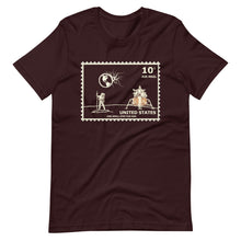 Load image into Gallery viewer, Cthulhu Moonlanding Commemorative Stamp Unisex T-Shirt
