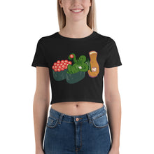 Load image into Gallery viewer, Cthulhu Sushi -Women’s Crop Tee
