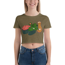 Load image into Gallery viewer, Cthulhu Sushi -Women’s Crop Tee
