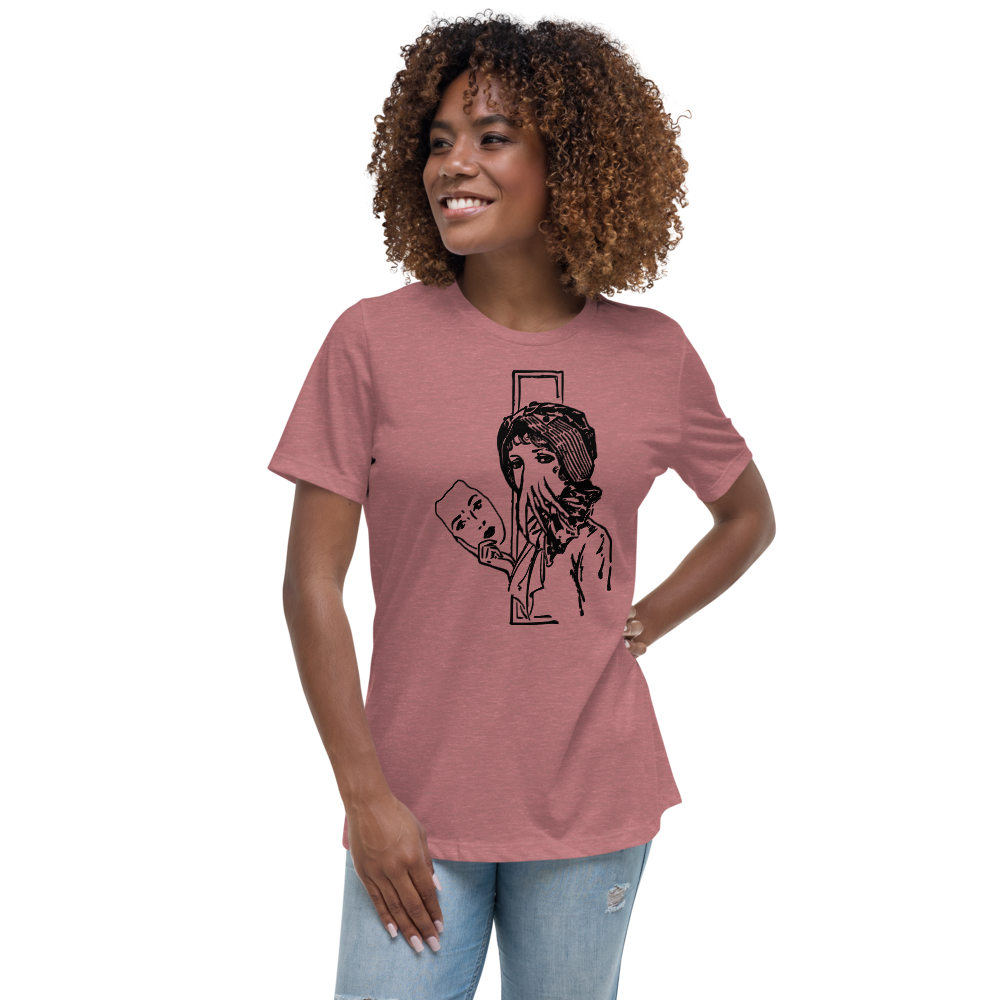 Lady Cthulhu -Women's Relaxed T-Shirt